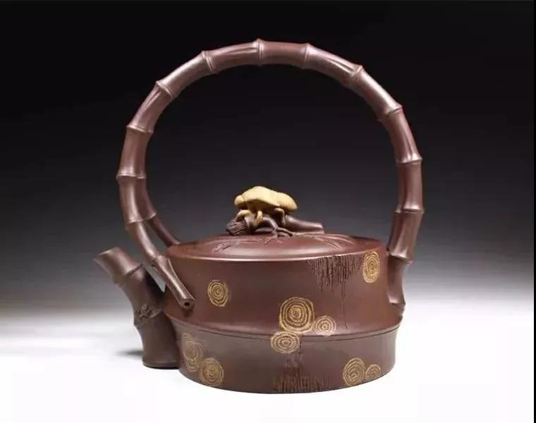 10種最美花器提梁壺，精美別致雕花紫砂壺!