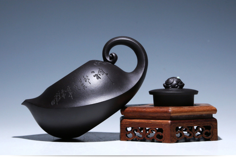 創(chuàng)意別致紫砂壺，個性手工美型外觀紫砂壺