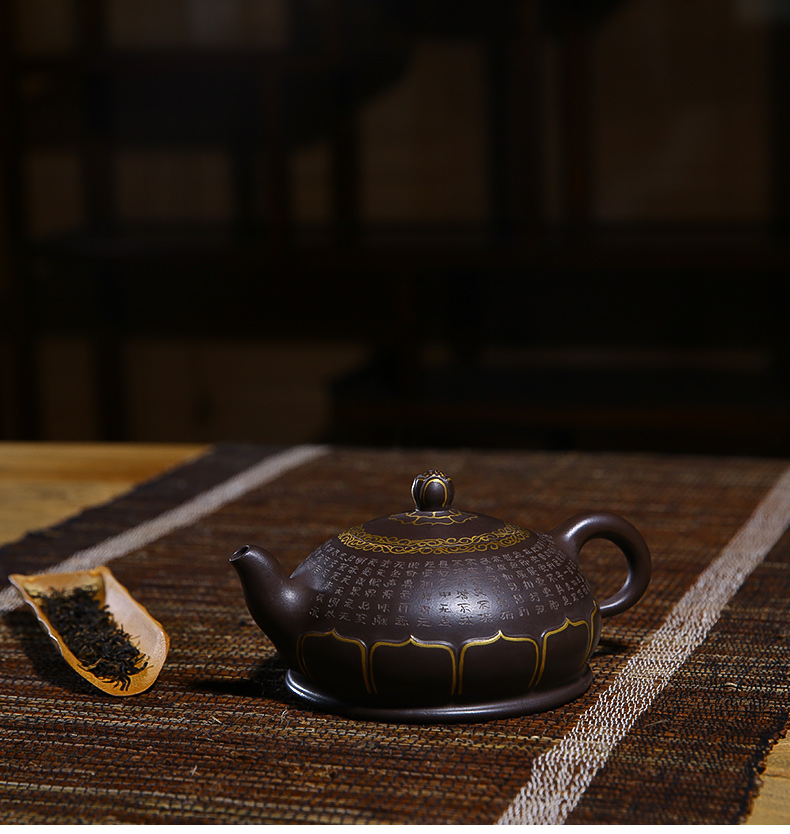 佛系紫砂壺，禪意靜心紫砂壺