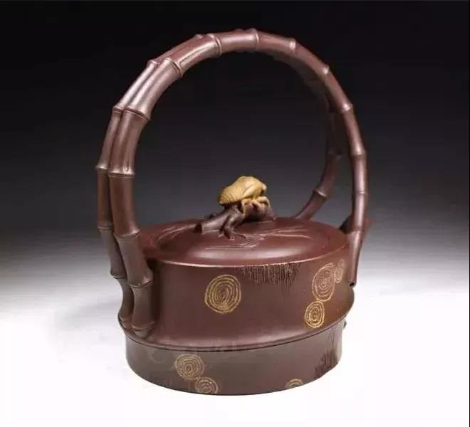 10種最美花器提梁壺，精美別致雕花紫砂壺!