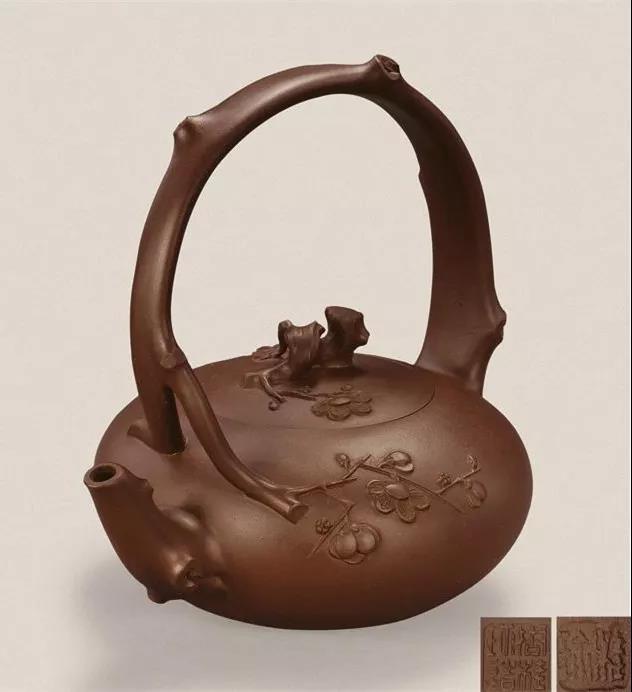 10種最美花器提梁壺，精美別致雕花紫砂壺!