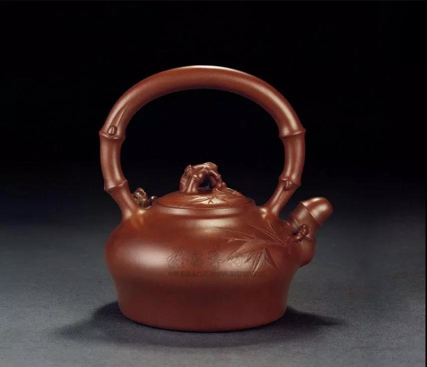 10種最美花器提梁壺，精美別致雕花紫砂壺!