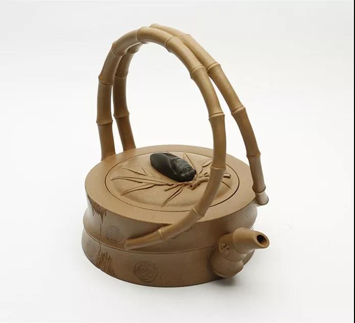 10種最美花器提梁壺，精美別致雕花紫砂壺!