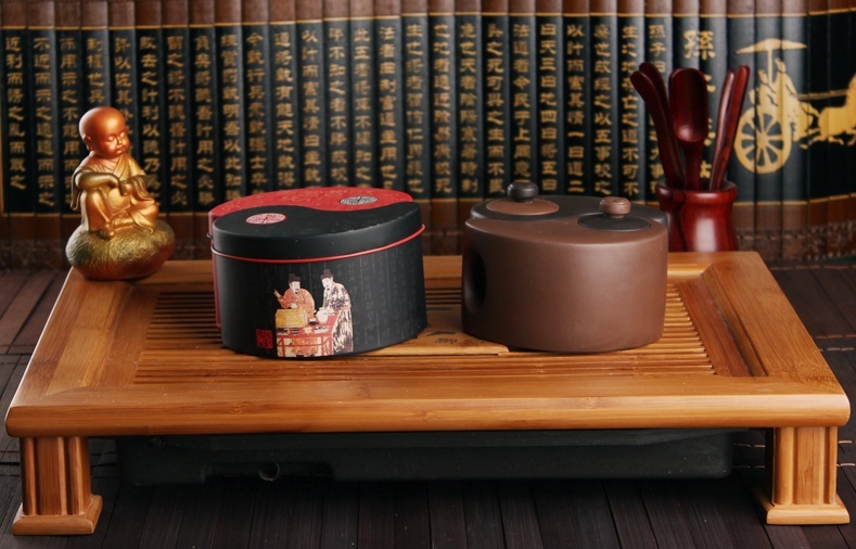 太極陰陽紫砂壺，創(chuàng)意格紫砂壺